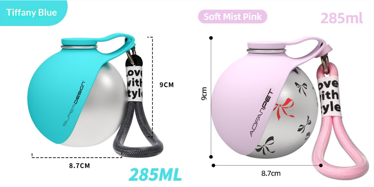 portable dog water bottle